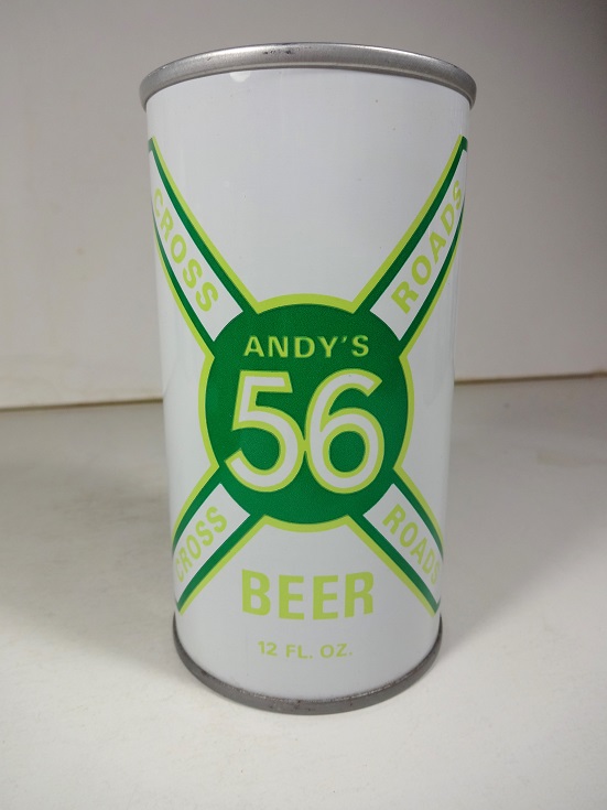 Andy's 56 - Cross Roads Beer - green/yellow - Click Image to Close